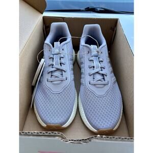 adidas Women's Size 7.5 XPLR Path 2.0 Sneakers Athletic Shoes, Grey/Off White